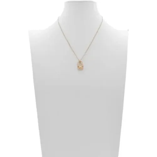 Pre-owned Jewellery, female, , Size: ONE SIZE Pre-owned Rose Gold necklaces - Hermès Vintage - Modalova