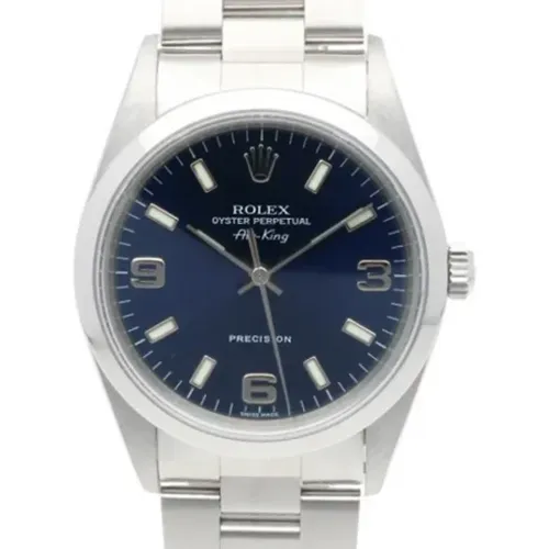 Pre-owned Stainless Steel watches , male, Sizes: ONE SIZE - Rolex Vintage - Modalova