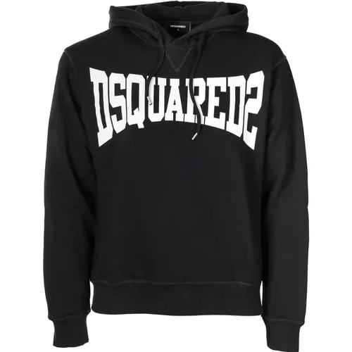 Hoodies, male, , Size: XL Italian Made Sweatshirts - Dsquared2 - Modalova