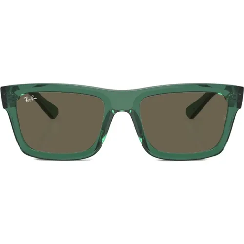 Sunglasses, male, , Size: 54 MM Warren Bio-Based - Ray-Ban - Modalova