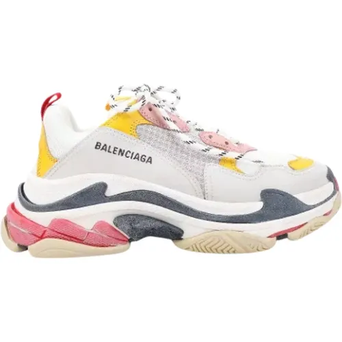 Pre-owned Sneakers, female, , Size: 11 US Pre-owned Canvas sneakers - Balenciaga Vintage - Modalova