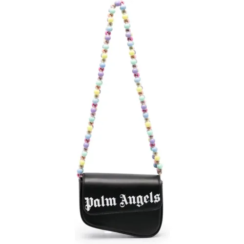 Glamorous Beaded Cross Body Bag , female, Sizes: ONE SIZE - Palm Angels - Modalova