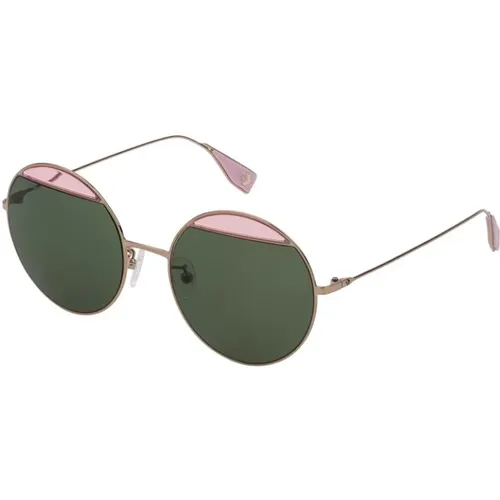 Stilvolle Braun Grüne Sonnenbrille - Converse - Modalova