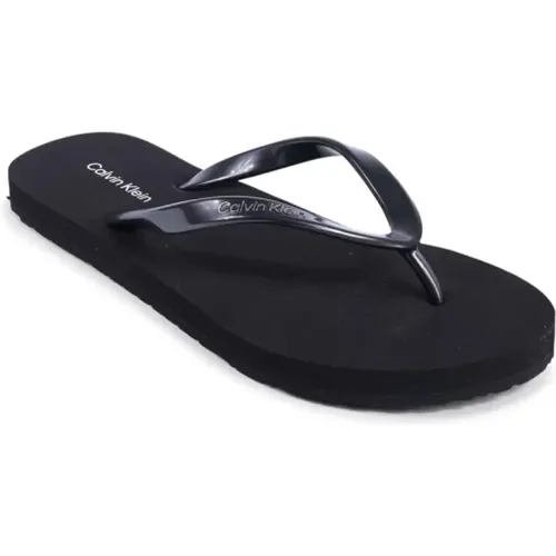 Flip Flops, female, , Size: 9 US Solid Rubber Flip Flop - Calvin Klein - Modalova