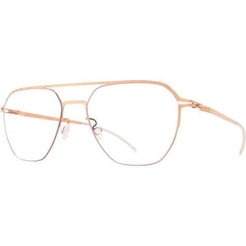 Glasses, female, , Size: 53 MM Champagne Gold Eyewear Frames Imba - Mykita - Modalova