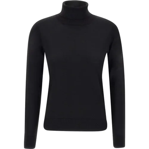 Turtlenecks, male, , Size: L Merino Wool Turtleneck Sweater - Filippo De Laurentiis - Modalova