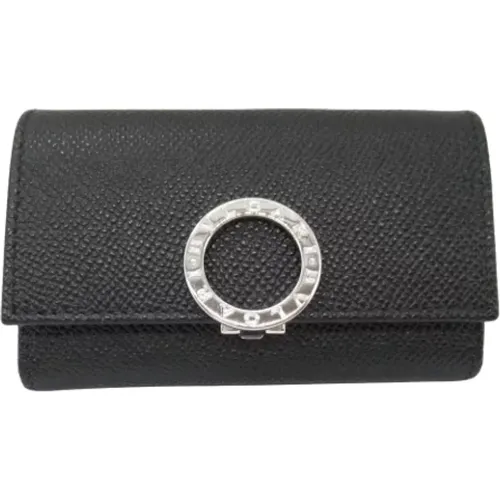 Pre-owned Accessories, unisex, , Size: ONE SIZE Pre-owned Leather key-holders - Bvlgari Vintage - Modalova