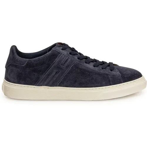 Low Suede Sneakers for Men , male, Sizes: 6 1/2 UK, 6 UK - Hogan - Modalova