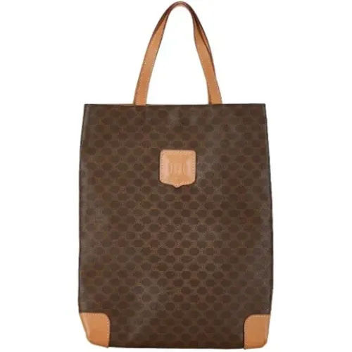 Pre-owned Tote Bags, female, , Size: ONE SIZE Pre-owned Canvas totes - Celine Vintage - Modalova