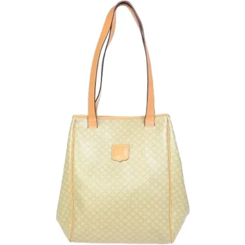 Pre-owned Tote Bags, female, , Size: ONE SIZE Pre-owned Canvas celine-bags - Celine Vintage - Modalova