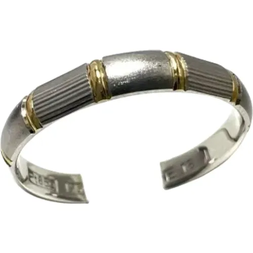 Pre-owned Jewellery, male, , Size: ONE SIZE Pre-owned Platinum rings - Celine Vintage - Modalova