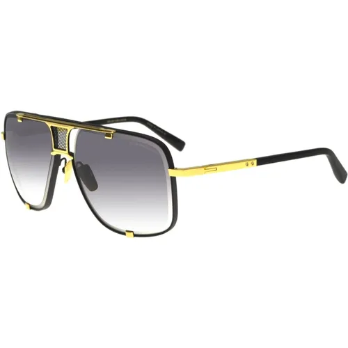 Sunglasses, unisex, , Size: 64 MM Mach-Five Sunglasses Matte Black Gold - Dita - Modalova