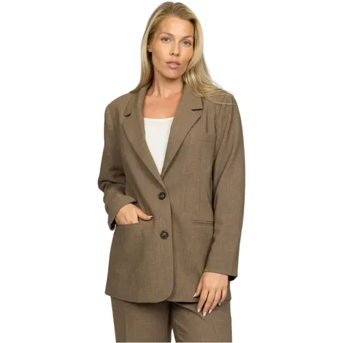 Elegant Choko Blazer Femir.Ea24 Style , female, Sizes: XL, 3XL, L - 2-Biz - Modalova