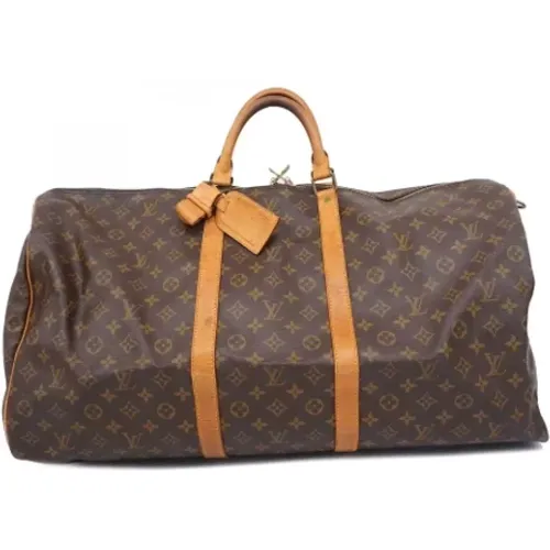 Pre-owned Weekend Bags, unisex, , Size: ONE SIZE Pre-owned Fabric handbags - Louis Vuitton Vintage - Modalova