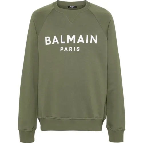 Sweaters , male, Sizes: M - Balmain - Modalova