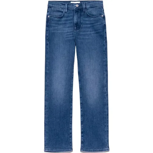 Gerade Jeans , Damen, Größe: W30 - Frame - Modalova