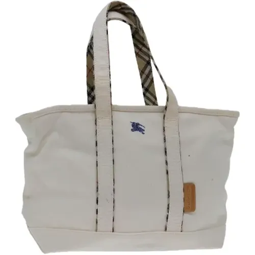 Pre-owned Cotton totes , female, Sizes: ONE SIZE - Burberry Vintage - Modalova