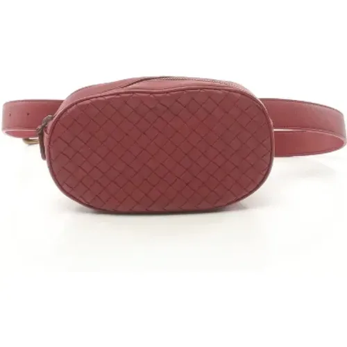 Pre-owned Belt Bags, female, , Size: ONE SIZE Pre-owned Leather crossbody-bags - Bottega Veneta Vintage - Modalova