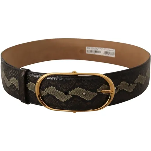 Belts , Damen, Größe: 75 CM - Dolce & Gabbana - Modalova