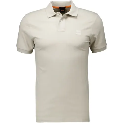 Stylish Polo with Slim Fit and Short Sleeves , male, Sizes: 3XL, S, M, 2XL - Boss Orange - Modalova