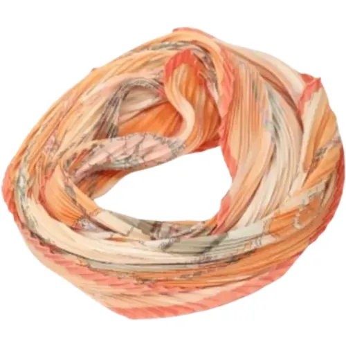 Pre-owned Scarves, female, , Size: ONE SIZE Pre-owned Silk scarves - Hermès Vintage - Modalova