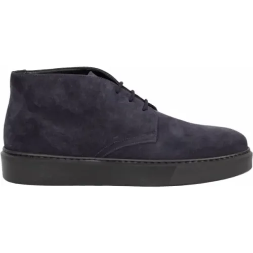 Blau+f.do Nero Chukka Schnürstiefel , Herren, Größe: 41 1/2 EU - Doucal's - Modalova