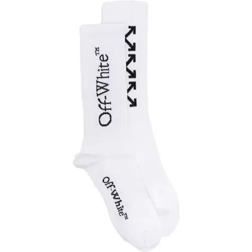 Off , Socks, male, , Size: L Underwear for Men - Off White - Modalova