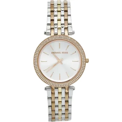 Pre-owned Watches, female, , Size: ONE SIZE Pre-owned Stainless Steel watches - Michael Kors Pre-owned - Modalova