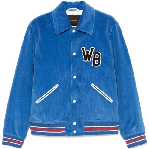 Bomber Jackets, male, , Size: M Homecoming Varsity Jacket - Wales Bonner - Modalova