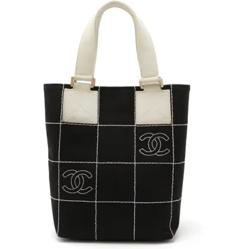 Pre-owned Tote Bags, female, , Size: ONE SIZE Pre-owned Canvas totes - Chanel Vintage - Modalova