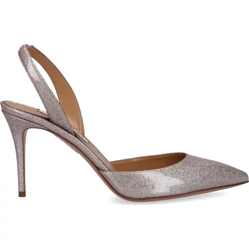 Sparkling Glitter High Heel Sandals , female, Sizes: 8 UK, 3 UK, 5 UK, 7 UK, 5 1/2 UK - Aquazzura - Modalova