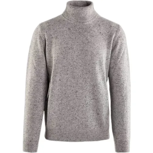 Grauer Pullover Herren Pearl Stil - BomBoogie - Modalova