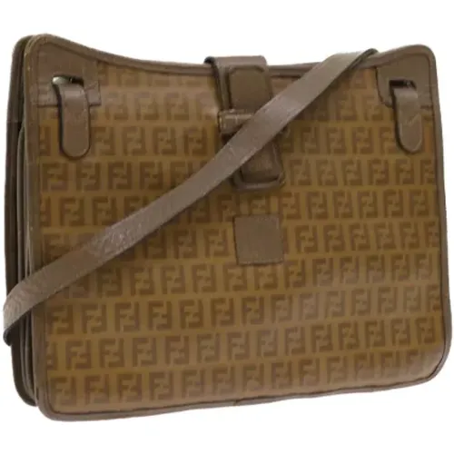 Pre-owned Cross Body Bags, female, , Size: ONE SIZE Pre-owned Canvas fendi-bags - Fendi Vintage - Modalova