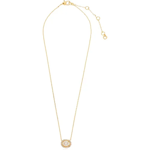 Necklaces, female, , Size: ONE SIZE Cubic zirconia necklace - Kate Spade - Modalova