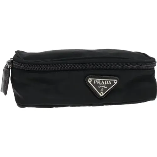 Pre-owned Clutches, female, , Size: ONE SIZE Pre-owned Nylon pouches - Prada Vintage - Modalova