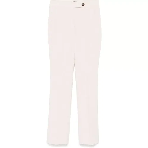 Tailored Bootcut Trousers Grey , female, Sizes: M, S - Liu Jo - Modalova