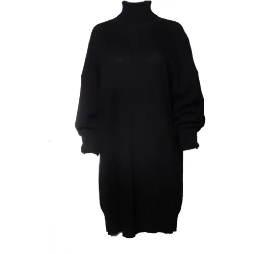 Pre-owned Wool dresses , female, Sizes: L - Maison Margiela Pre-owned - Modalova