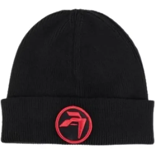 Beanies, unisex, , Size: ONE SIZE beannie with red logo - Size: OS,Colour: 1028 - Ambush - Modalova