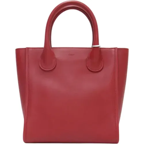 Pre-owned Tote Bags, female, , Size: ONE SIZE Pre-owned Leather totes - Chloé Pre-owned - Modalova