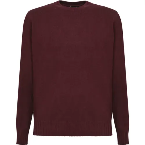 Bordeaux Strickware Aw24 , Herren, Größe: XL - Dell'oglio - Modalova