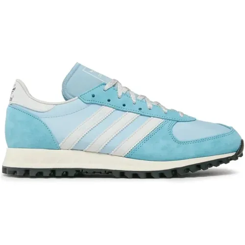 Sneakers, male, , Size: 9 2/3 US Vintage TRX Clear Sky Sneakers - adidas Originals - Modalova