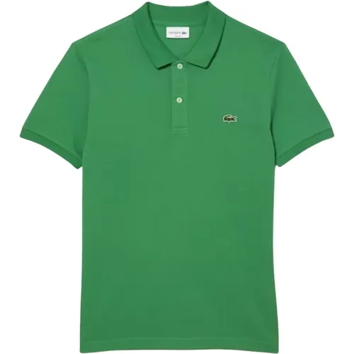 Klassisches Grünes Polo Shirt von , Herren, Größe: M - Lacoste - Modalova