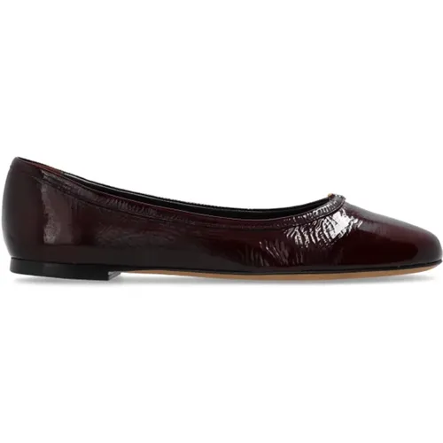 Leather Ballet Flats Marcie , female, Sizes: 7 UK, 5 UK, 4 1/2 UK, 5 1/2 UK - Chloé - Modalova