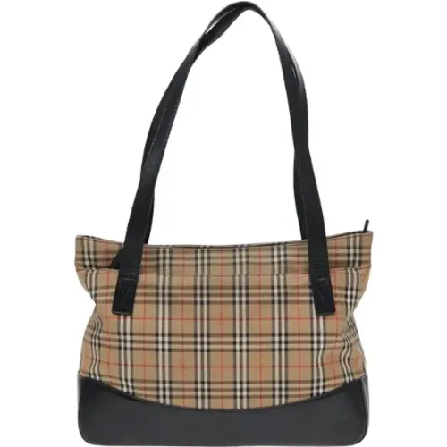 Pre-owned Canvas totes , female, Sizes: ONE SIZE - Burberry Vintage - Modalova