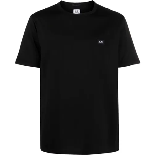 Logo Cotton T-shirt , male, Sizes: 2XL, M, S, L, XL - C.P. Company - Modalova