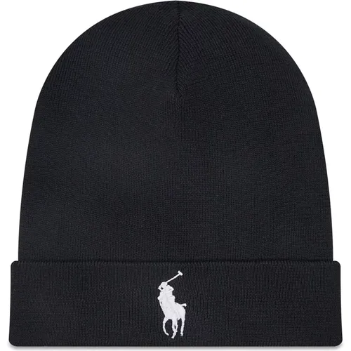 Knit Beanie , male, Sizes: ONE SIZE - Polo Ralph Lauren - Modalova