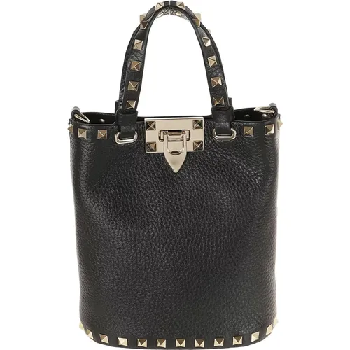 Rockstud Mini Tote Bag , female, Sizes: ONE SIZE - Valentino Garavani - Modalova