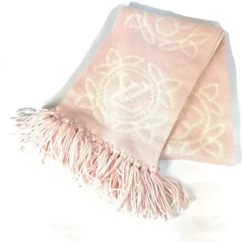 Pre-owned Scarves, female, , Size: ONE SIZE Pre-owned Wool scarves - Louis Vuitton Vintage - Modalova