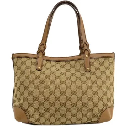 Pre-owned Canvas totes , female, Sizes: ONE SIZE - Gucci Vintage - Modalova