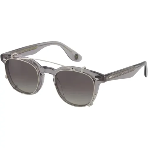 Sunglasses, unisex, , Size: ONE SIZE Clip-On Optical Glasses Workman Grey - Oliver Peoples - Modalova